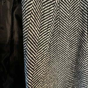 Jacket black, and white houndstooth jacket. New without tags .